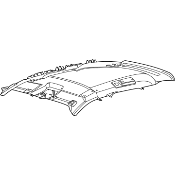 LJ6Z-7851916-AL Ford Headliner Illustration 1 of 1
