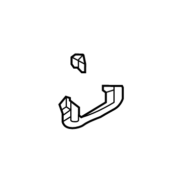 LC5Z-5831406-EC Ford Pull Handle, Passenger Side Illustration 1 of 1