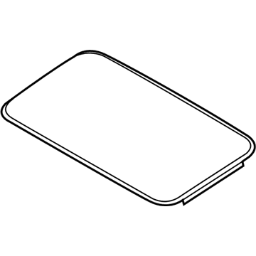 Ford AG1Z-54500A18-A Glass