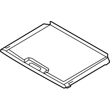 Ford BH6Z-54519A02-AA Panel Assembly - Sliding Roof Sunshade