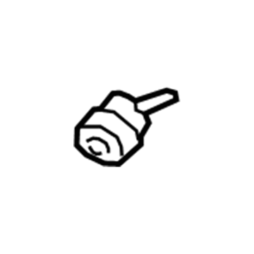 Ford HC3Z-8W287-B Oil Cooler Line Clamp HC3Z-8W287-B Ford Oil Cooler Line Clamp Illustration 1 of 1