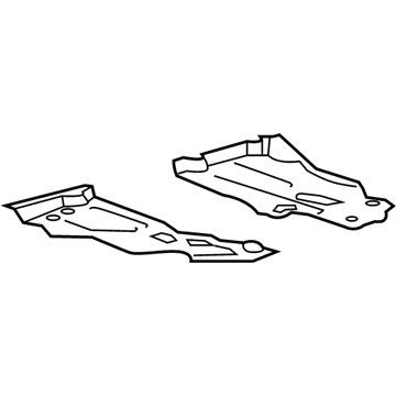 Lincoln FT4Z-6P013-C Shield - Engine Compartment Splash