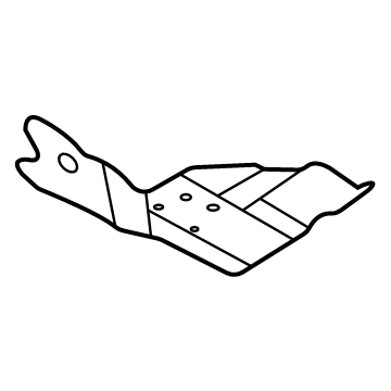 Ford MB3Z-5H207-A Heat Shield