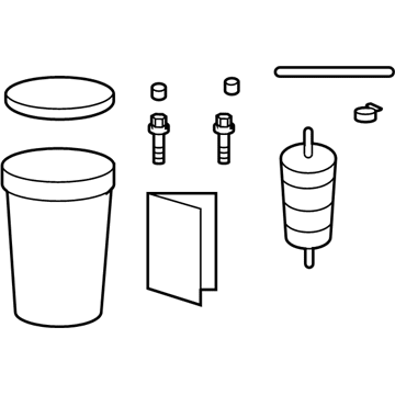 Ford XC3Z-7B155-F Kit - Transmission Fluid External Filter