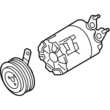 Ford GV6Z-19703-AD Compressor Assembly