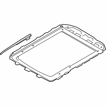 Lincoln ML3Z-16502C22-C Sunroof Frame