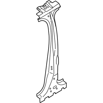 Lincoln EJ7Z-7824300-A B Pillar Assembly
