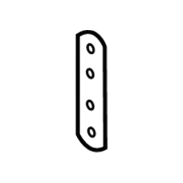 Lincoln BU5Z-7822024-A Plate - Door Lock Striker