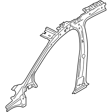 Lincoln EJ7Z-7822842-A Reinforcement Assembly - Door Hinge