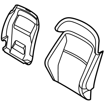 Ford Mustang Mach-E Seat Covers - LK9Z-58638F43-AB