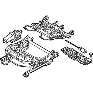 Ford LJ9Z-9961711-H Track Assembly - Seat