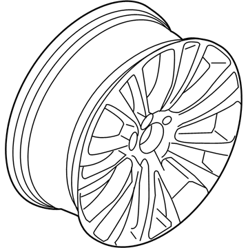 Lincoln FA1Z-1007-H Wheel Assembly