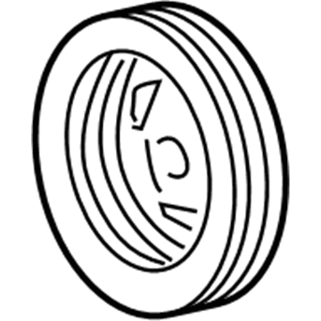 Ford 7L3Z-6312-A Pulley - Crankshaft