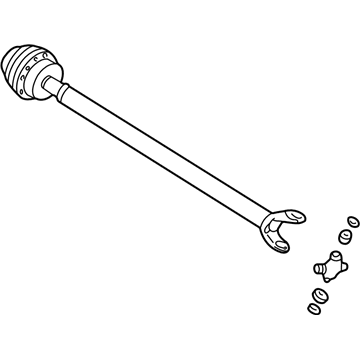Lincoln 1L2Z-4A376-AA Shaft Assembly - Drive