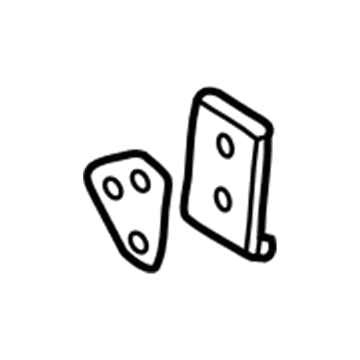 Ford F8RZ-63218K02-AA Pad - Door Stop