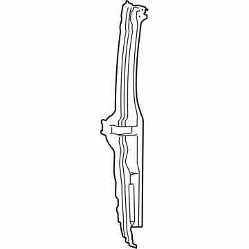 Ford LK4Z-6124382-B Panel Assembly - B Pillar - Inner