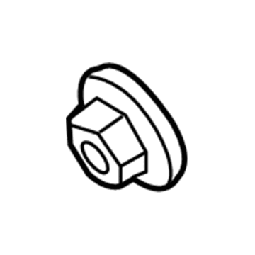 Ford -W714065-S442 Nut And Washer Assembly - Hex.