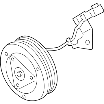 Lincoln PZ1Z-19D786-B Clutch & Pulley