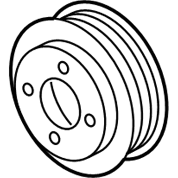 Ford BR3Z-8509-A Pulley - Fan