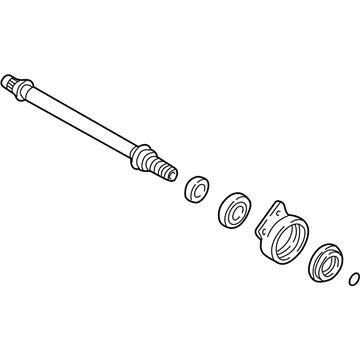Mercury 5L8Z-3A329-B Shaft