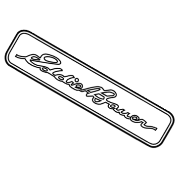 Ford 1L2Z-7842528-KA Name Plate