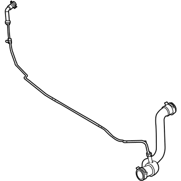 Ford Coolant Reservoir Hose - 8S4Z-8260-A
