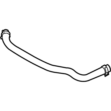 4S4Z-8548-A Ford Reservoir Hose Illustration 1 of 1