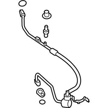 Ford GV6Z-19D742-HA Liquid Line GV6Z-19D742-HA Ford Liquid Line Illustration 1 of 1