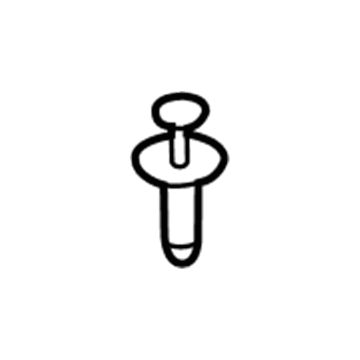 Ford -W705436-S300 Rivet - Plastic