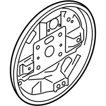 Ford 2T1Z-2212-A Plate Assembly - Brake Back