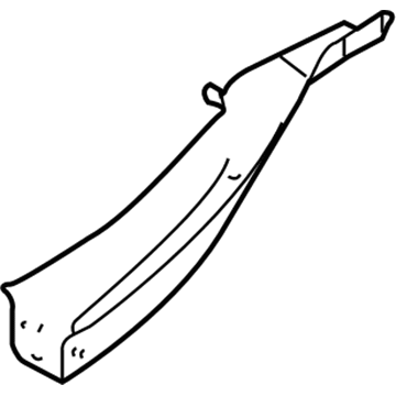 Ford 9L8Z-7810120-A Member Assembly - Floor Cross