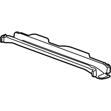 Ford 6L2Z-7811338-AA Front Crossmember, Rear 6L2Z-7811338-AA Ford Front Crossmember, Rear Illustration 1 of 1