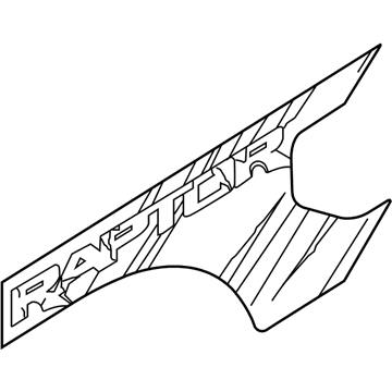Ford CL3Z-9920000-AA Decal - Stripe