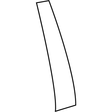 Lincoln 6E5Z-5420554-AA Molding - Door Outside
