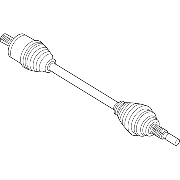 Ford LK4Z-3A427-A Shaft - Front Axle