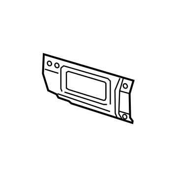 Ford BK3Z-6110128-B Panel - Body Rocker - Rear