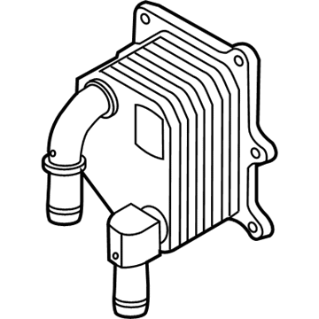Ford 8A8Z-6A642-A Oil Cooler Assembly