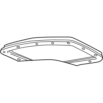 Mercury YF1Z-5452124-AAA Retainer - Roof Header