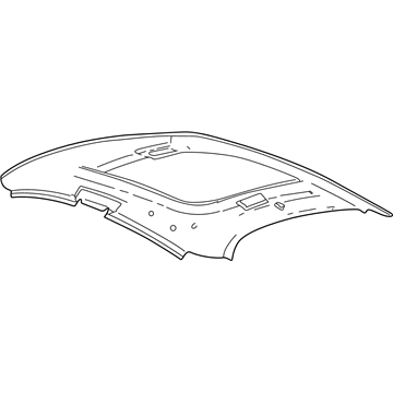Mercury YF4Z5451916BAA Headlining - Roof