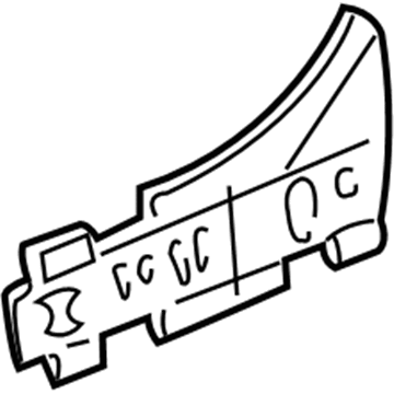 Lincoln 3W4Z-5428128-AA Support