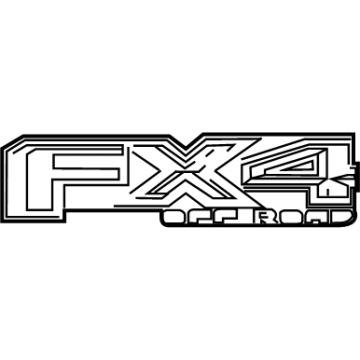 Ford ML3Z-9925622-B Decal - Name Plate