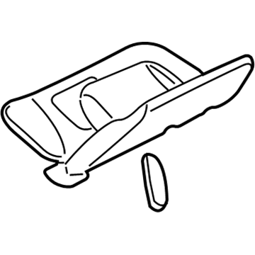 Ford 8L2Z-7804105-AB Visor Assembly - Sun