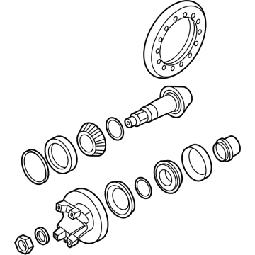 Ford PC3Z-4209-K Gear And Pinion Assembly - Driving