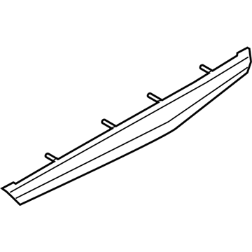 EJ7Z-7843400-B Ford Rear Molding Illustration 1 of 1