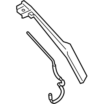 GJ7Z-78406A76-B Ford Strap, Passenger Side Illustration 1 of 1