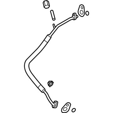 Ford 8S4Z-19E636-AA Manifold And Tube Assembly - Air Conditioning
