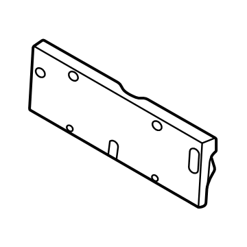 Lincoln R2TZ-17A385-UD License Bracket