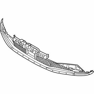 Lincoln R2TZ-17K945-SB Lower Cover
