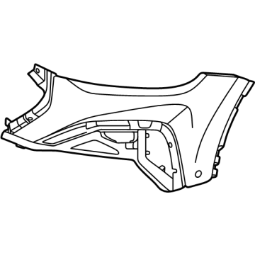 Lincoln R2TZ-17E994-PA Bumper Cover