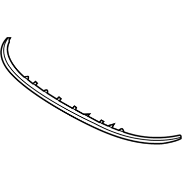 Lincoln LJ7Z-17C754-AB Molding - Bumper Bar
